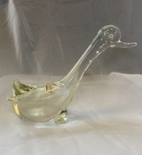 Statuina anatra vintage in