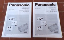 Manuale Videocamera PANASONIC NV-RX11EG VHS-C Movie camera ISTRUZIONI