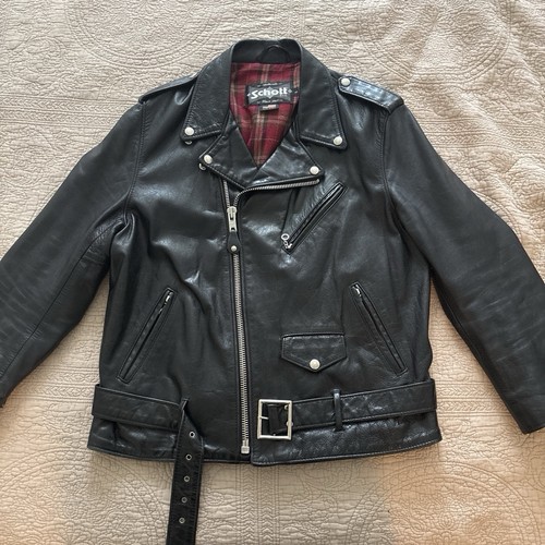 Giacca pelle moto schott - moto,
