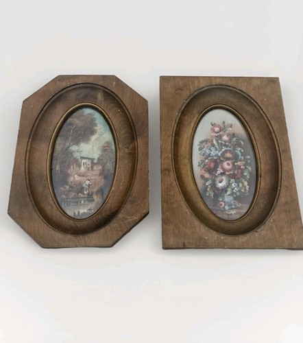 Quandi cornice legno olio - in,