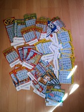 106 gratta vinci usati non - gratta,