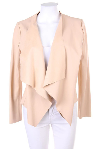 Zara giacca ecopelle giubbino - ecopelle,