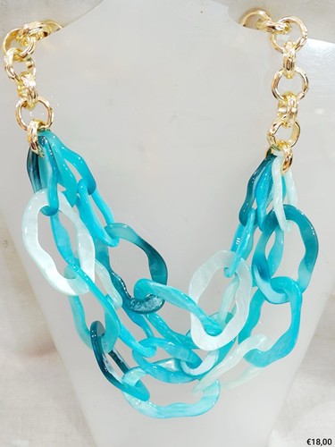 Collana lunga donna con - , anelli