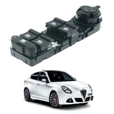 PULSANTIERA ALZACRISTALLI FINESTRINI LATO GUIDATORE per ALFA ROMEO GIULIETTA 940