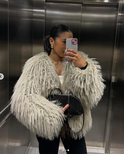 Cappotto giacca pelliccia - giacca,