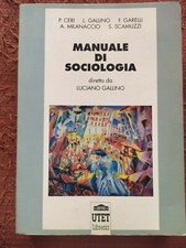 MANUALE DI SOCIOLOGIA - UTET
