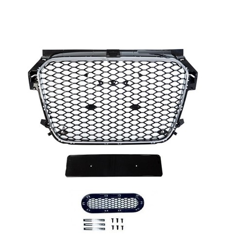 Calandre chrome noir look - et,