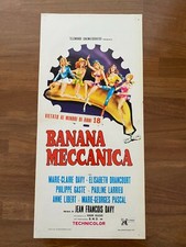82S LOCANDINA Poster  BANANA MECCANICA EROTICO,DAVY PASCAL 