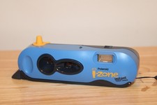 Polaroid iZone fotocamera tascabile istantanea sottile colore blu vintage anni 90