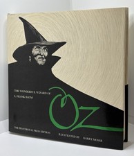 Wonderful Wizard of Oz • L F Baum • Illus / SIGNED by Barry Moser HCDJ 1st Ed.