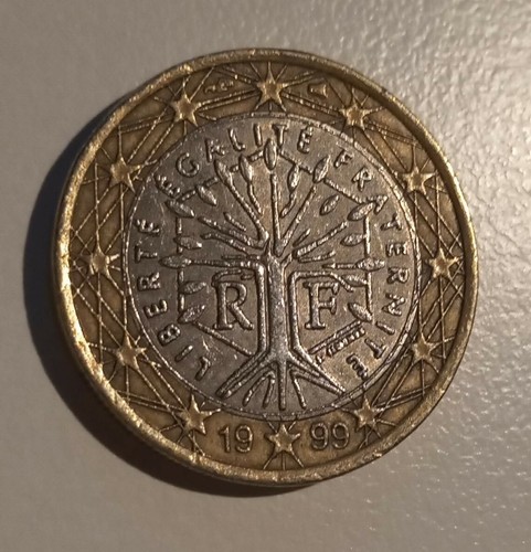 Moneta euro 1999 francia - moneta, 1