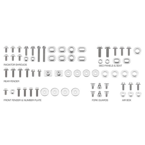 Kit viteria per carene - kit,