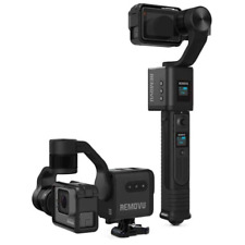 GoPro Smartest Gimbal Stabilizzatore Rimozione S1 Schermo OLED 3 Assi con Custodia Nero -H
