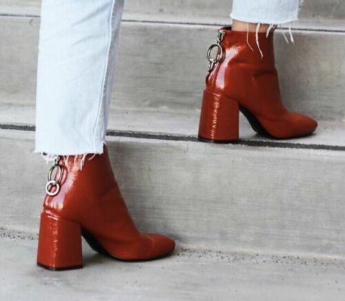 Stivaletti zara nuovi rossi - stivaletti,