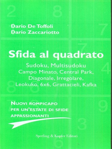 Sfida quadrato manualistica - sfida, al
