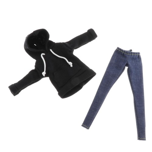 Costume bjd con felpa nera - costume,