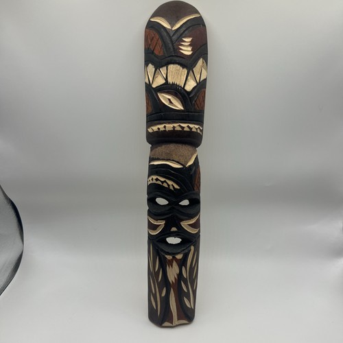 Totem tiki legno intagliato - in,