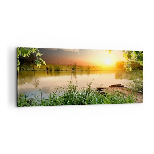 Quadro tela 100x40cm ponte - su,