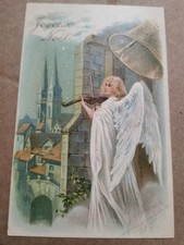 Angelo Natale Cartolina In