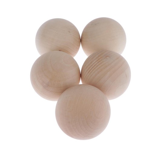 Sfere legno massiccio di - legno,