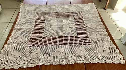 Tovaglia vintage pizzo - tovaglia,