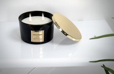 Candela Profumata, Candela aromatica a lunga durata, 1 kg, con 3 stoppini 