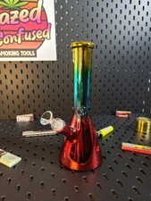 Ice King, 25cm Glass Bong &
