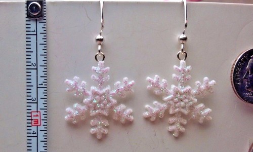 Orecchini fiocco neve - orecchini,