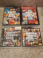 Lotto di 4 PS2 PS3 Grand Theft