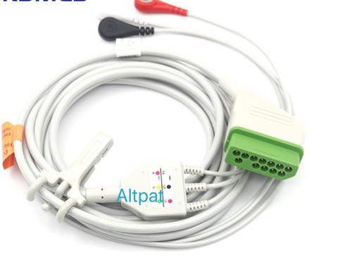 Cavo ecg nihon kohden bsm - kohden, bsm-2301