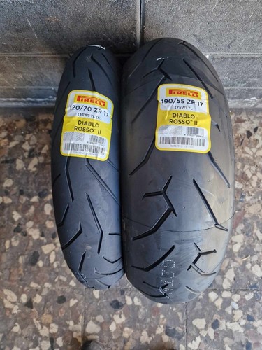 Coppia 120 zr17 58w - 120/70, 190/55