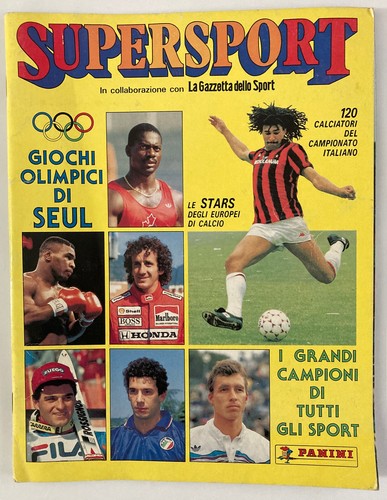 Album supersport panini 1988 - album,