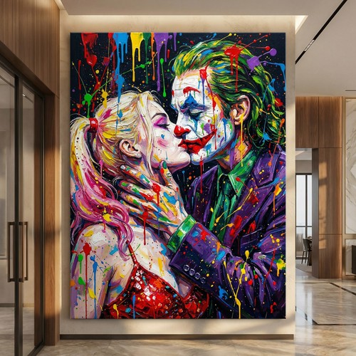 Quadro romantico arte joker - arte, e