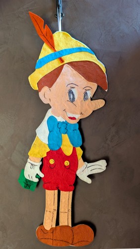 Pinocchio pannolenci - pinocchio,