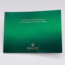 Rolex Daytona libretto corredo orologio watch booklet 8.2018 spagnolo