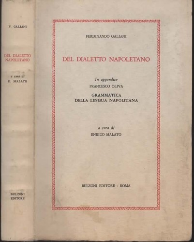 Libri galiani del - libri, dialetto