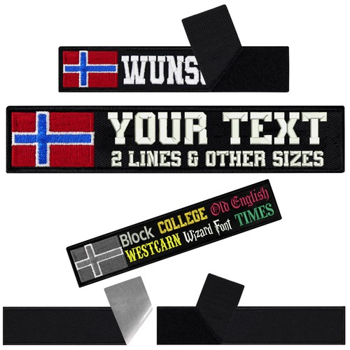 Norway patch personalisiert - patch,