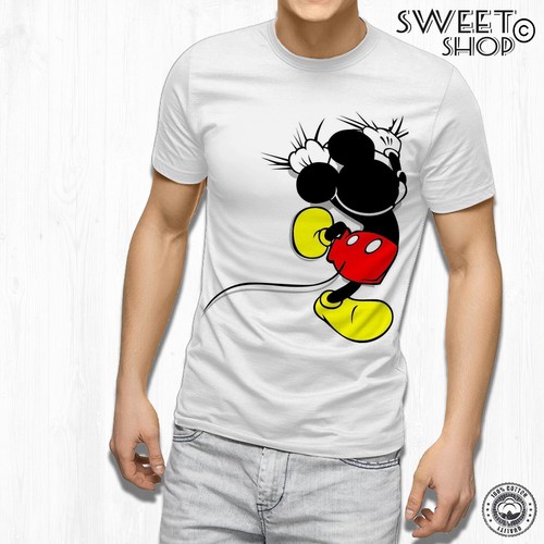 Shirt uomo topolino mickey - t-shirt,