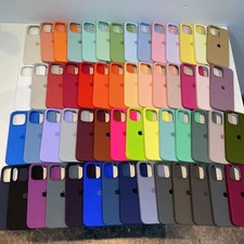 COVER in silicone per iPhone16 15 13 11 14 12 Pro Max. Vari colori disponibili.