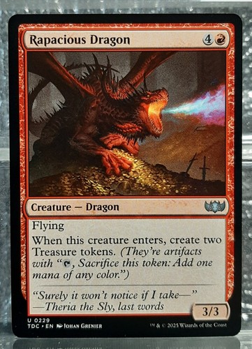 Magic rapacious dragon - dragon,