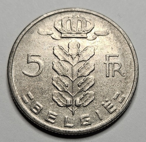 1967 belgio cinque franchi - belgio,