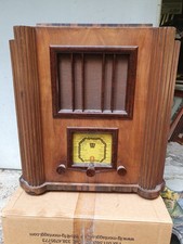 Vintage Radio d'epoca valvole Philips 523a Superottodina 1934 
