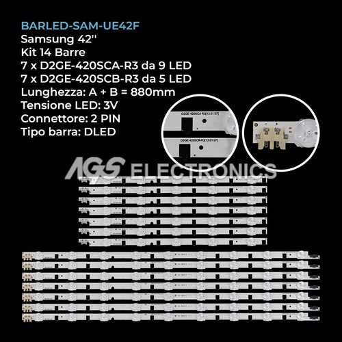 Kit barre strip - kit, 14