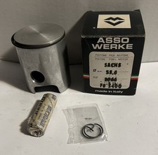 Pistone Asso Per Motori Sachs 125 D. 55,6