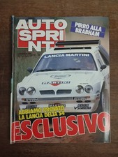 1985 06 17 AUTOSPRINT 17 GIUGNO 1985 N.24 ANNO XXV PIRRO LANCIA DELTA S4 BRABHAM