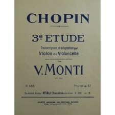 CHOPIN Frédéric Studio N. 3