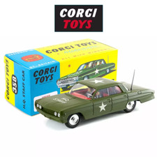 CORGI TOYS 358 * OLDSMOBILE SUPER 88 * HQ STAFF * 1:43 * IMBALLO ORIGINALE (RIEDIZIONE)