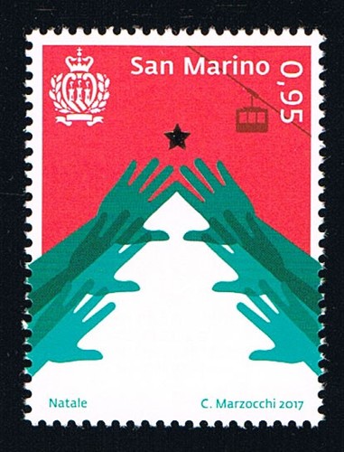 San marino francobollo - marino, 1