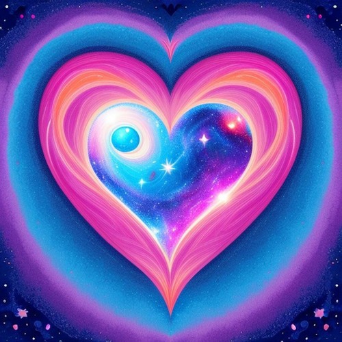Galassia cuore arcobaleno - 3",