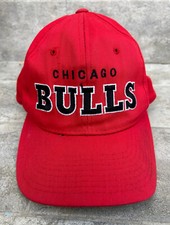 Cappello Caps Cap CHICAGO BULLS Starter VINTAGE 90s Jordan Pippen Rodman NBA Red